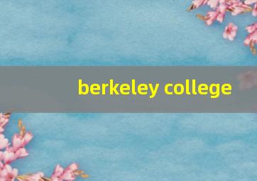 berkeley college